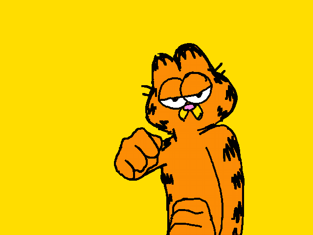 Serious colorful womp