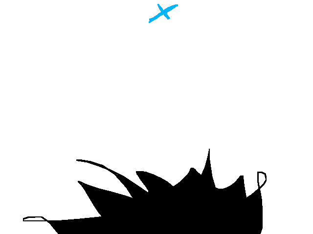 blue