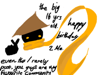 birthday post