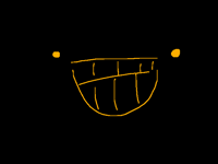 cool face i drew