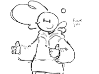 Doodles caus i forgor how 2 draw my persona