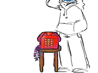 The budget went to the phone