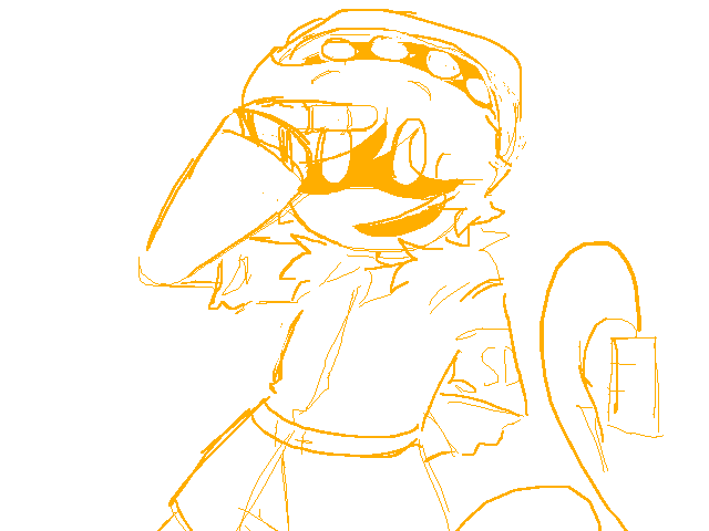 BAD & terrible N drawing bc Shin will hang me