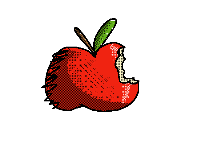 Photo realistim apple