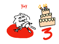 its my folio birthday!!!