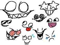 Some cool faces i drew