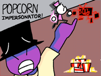 - Popcorn Impersonator 🍿🥤 - CONTEST ENTRY