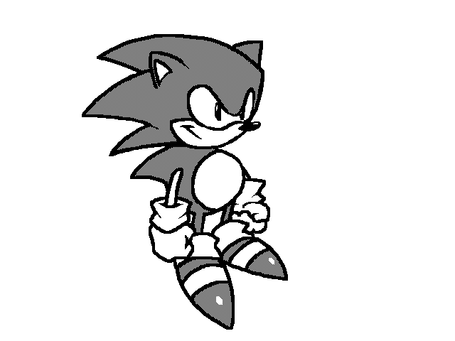 The blue blur