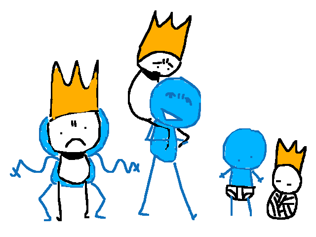 Doodles of Tommy and Tobi