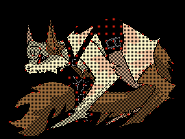 Redraw of CookieCat as a shadowntity