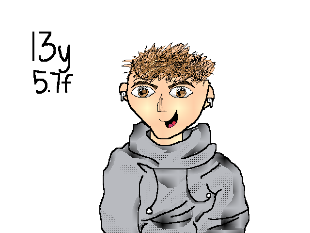 Tried to draw myself