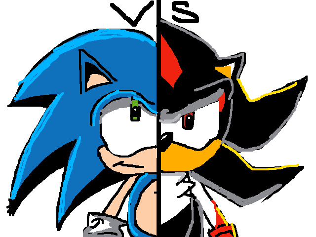 Sonic vs shadow