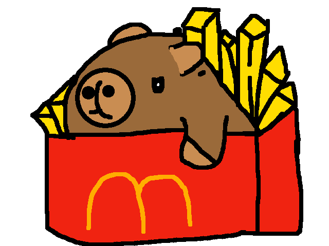 Capybara ate my McDonald’s!