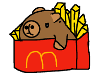 Capybara ate my McDonald’s!