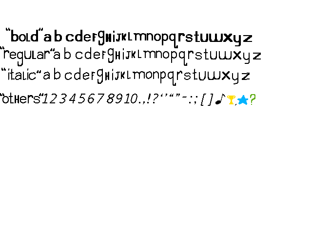 Free alphabet