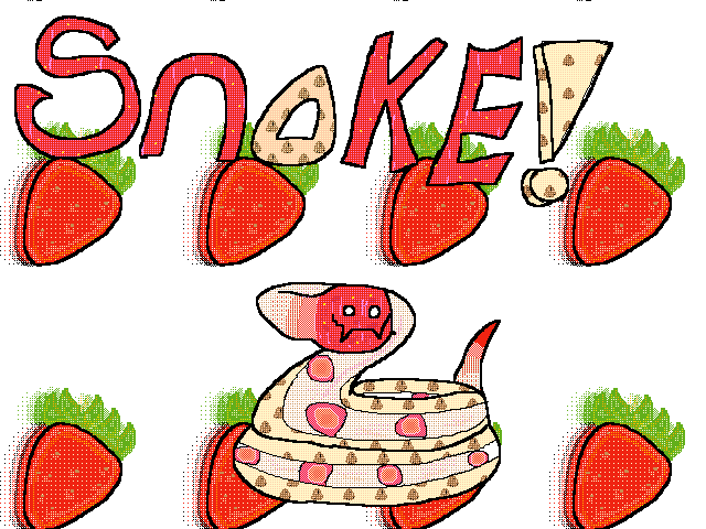 Strawberry snake