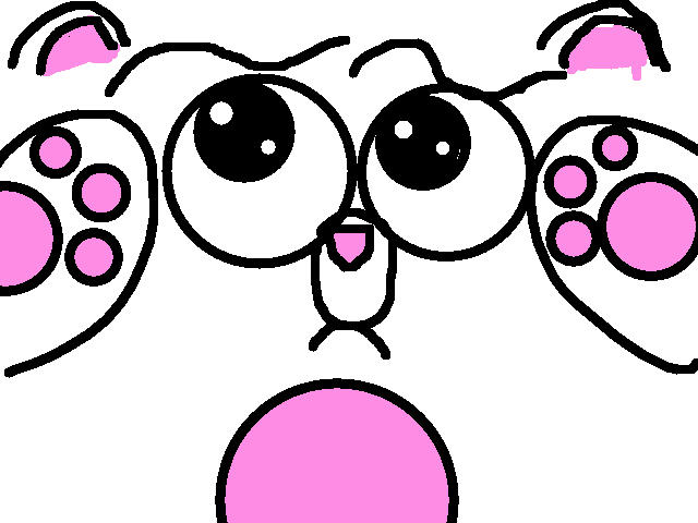 Cute pink teddy bear