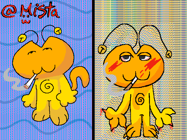 Draw jingle kitty in your style