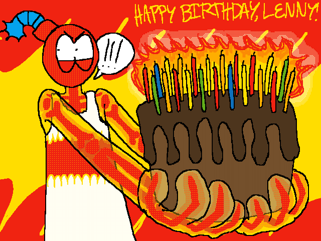 4th of july = lenny canon birthday