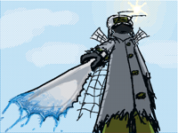walking tall machine gun men