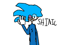 Might try drawing sonic stuff more