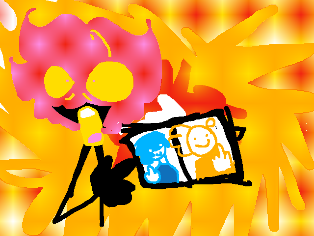 Normalize drawing ur friends in ur trad sketchbook