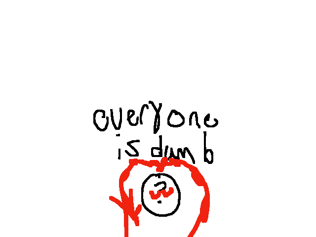 Everyone Is dumb (WIP IM WORKING ON RN)