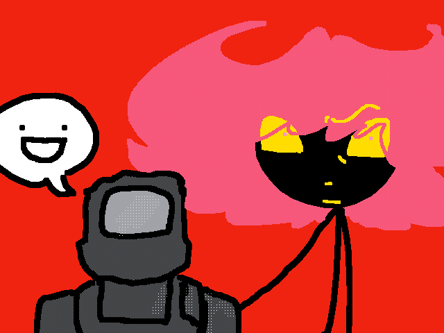 this is my son go follow him ok.