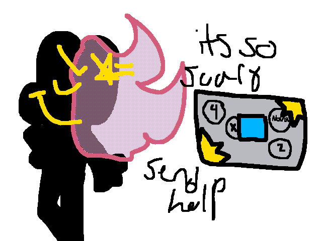 Decorating my laptop like bfb bc I fckd up my cube