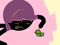 I’m painting rubber ducks :D