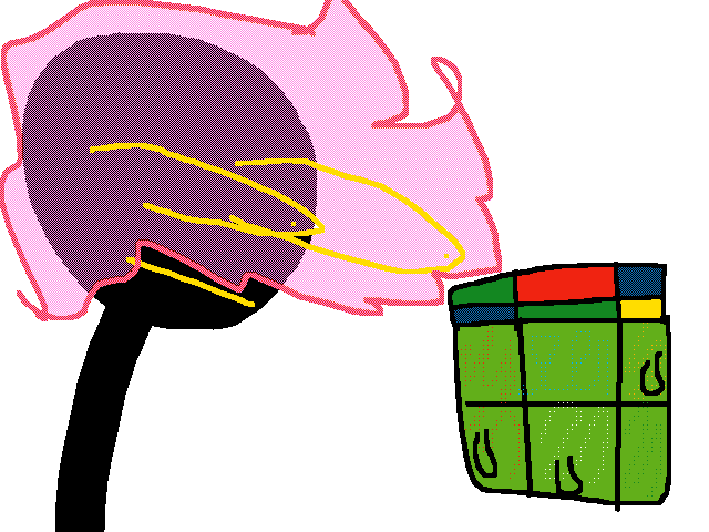 W8ing 4 the first coat of my bfb themed cube 2dry