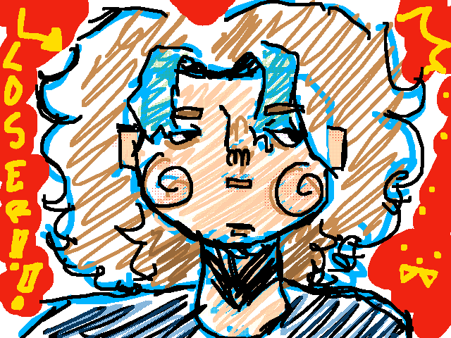 self portrait before I get my haircut