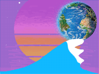 waves on the moon