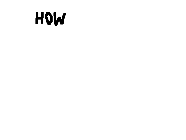 How to draw me very simply