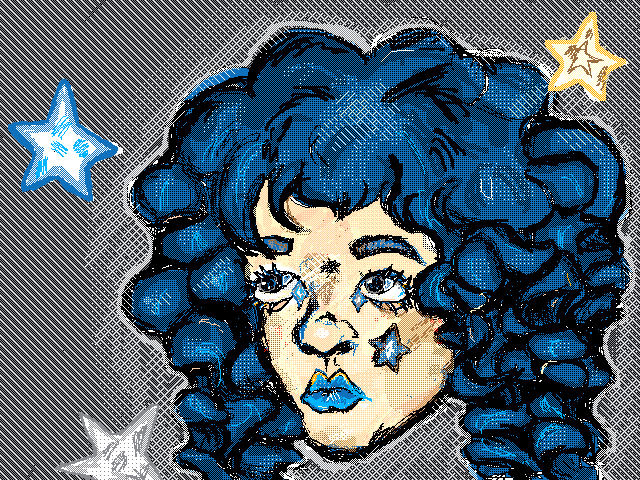 Moonlight on the river