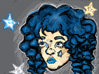 Moonlight on the river