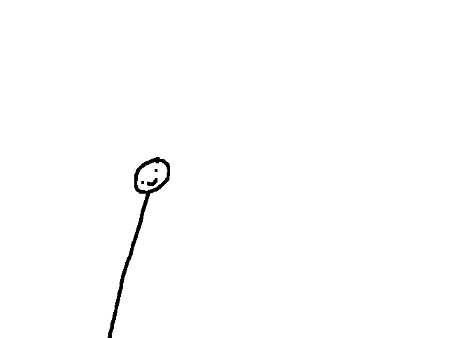 He lost something