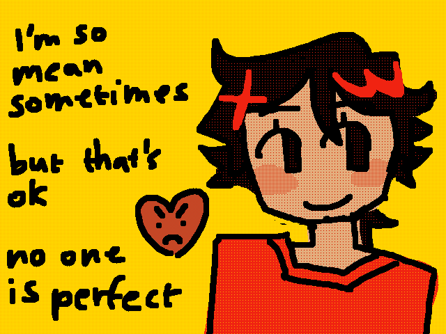 I don’t liek being mean😡😡😡😡