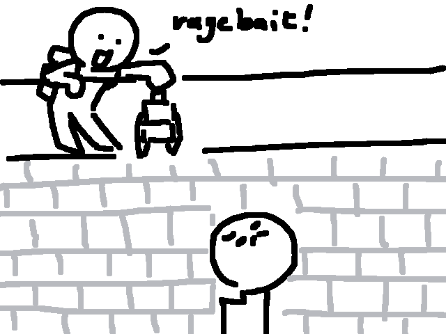 Kids be calling bullying ragebait