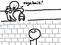 Kids be calling bullying ragebait