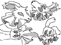 Neckpleats/ruffles are so fun to draw