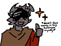 He’s very homeless and broke just bcz idk