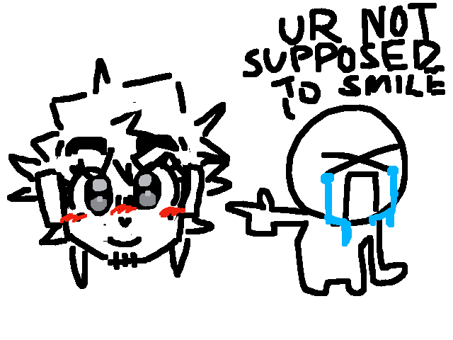 When ur oc has nothing to be depressed abt