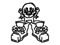 I love drawing these shoes