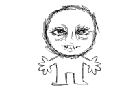 Exaggerating friends artstyles