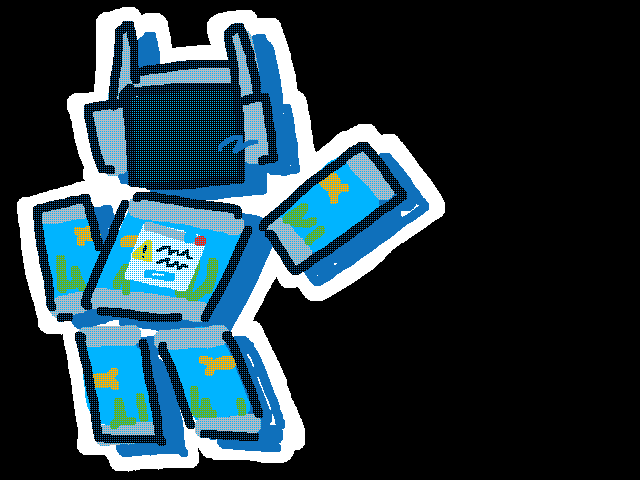 I love my roblo avatar and the infinite void