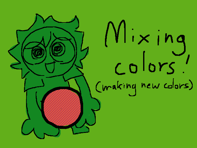 Color mixing tuto (for multiple skill levels)