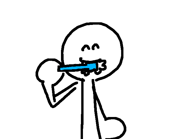 After some trauma I can brush my teeth now