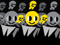 I drew them at school