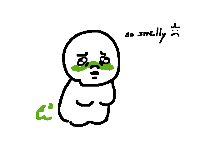 I fart so much <:[